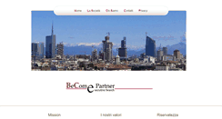 Desktop Screenshot of becomepartner.it